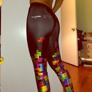 Black Milk one of a kind Tetris leggings